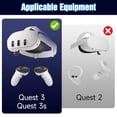 thumbnail image 2 of Prociv Professional Replacement Wrist Straps (2 Pcs) for Oculus Quest3/3S, Durable & Adjustable Controller Hand Straps for Meta Quest 3S, Easy DIY Installation, 2 of 6