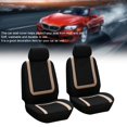 thumbnail image 3 of Car  Cover,4Pcs Universal Car  Protective Cover Set Interior Decoration for All Seasons GrayBlack, 3 of 8