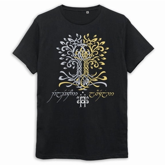 The Silmarillion Two Trees of Valinor T-shirt / Men's Women's All Sizes (LOR-102030)