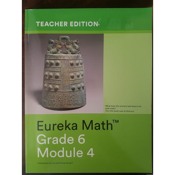 Pre-Owned Eureka Math Grade 6 Module 4 Teacher Edition