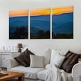 thumbnail image 2 of SHANXI Artwork Modern Framed Canvas Paintings Fall season foliage sunrise morning at Scenic West Wall Art Prints Picture for Wall Decoration Home Office Living Room Gift 12"x16"x3pcs, 2 of 6