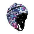 thumbnail image 1 of Lipstore Casque de Rugby Casque de Football Chapeau de Gardien Antichoc Casquette Ajustable Bleu Rouge, 1 of 8