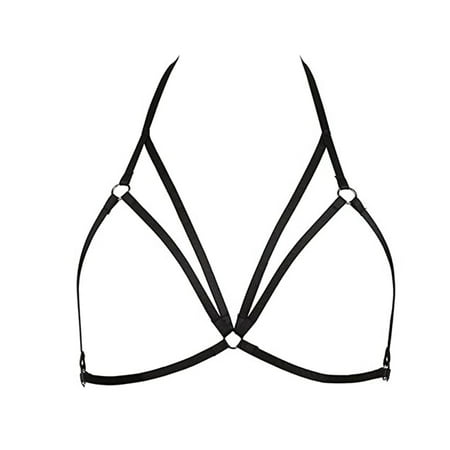 

Toma Cage Underwear Cupless Valentine Present Impressive Strappy Gallus Underwear Passionate Mysterious Unique Design Harness Bras