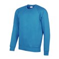 thumbnail image 1 of AWDis Academy - Sudadera con mangas Raglan y cuello redondo para hombre caballero (Zafiro), 1 of 2