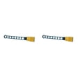 thumbnail image 3 of Monstrate Percha de secado de ropa Estante de ventana de servicio pesado Bastidores colgantes de servicio pesado Soporte ajustable Accesorio telescópico Azul 2piezas Monstrate CBP312758, 3 of 6