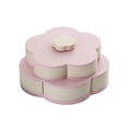 thumbnail image 4 of BotaniNest Rotating Snack Platter With Lid Perfect Dip And Serving Tray For Parties Picnics And Travel, 4 of 5