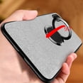 thumbnail image 6 of Anvazise Universal Ultra Slim Metal Round Metal Finger Ring Phone Holder Stand Bracket Black One Size, 6 of 13