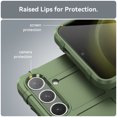 thumbnail image 3 of Allytechgroup Slim Case for Samsung Galaxy S25, Hard PC Soft TPU Rugged Heavy Duty Durable Cover Case Shockproof and Anti-Scratch Protective Back Cover for Samsung Galaxy S25, Green, 3 of 7