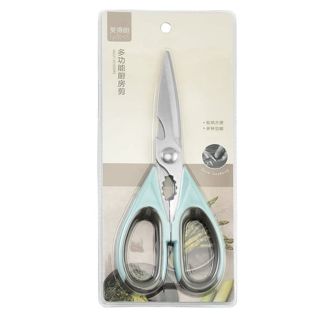 Tijeras de cocina premium, tijeras de cocina resistentes, tijeras multiusos de acero inoxidable ultraafiladas para aves de corral, pescado, carne, verduras, hierbas, barbacoa