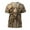Khaki, variant on Mens Graphic Tees Popular Skull Pattern 3D Printing Novelty Stylish Crew Neck Short Sleeve Loose Casual Street Lifestyle Mens Tees Khaki XL