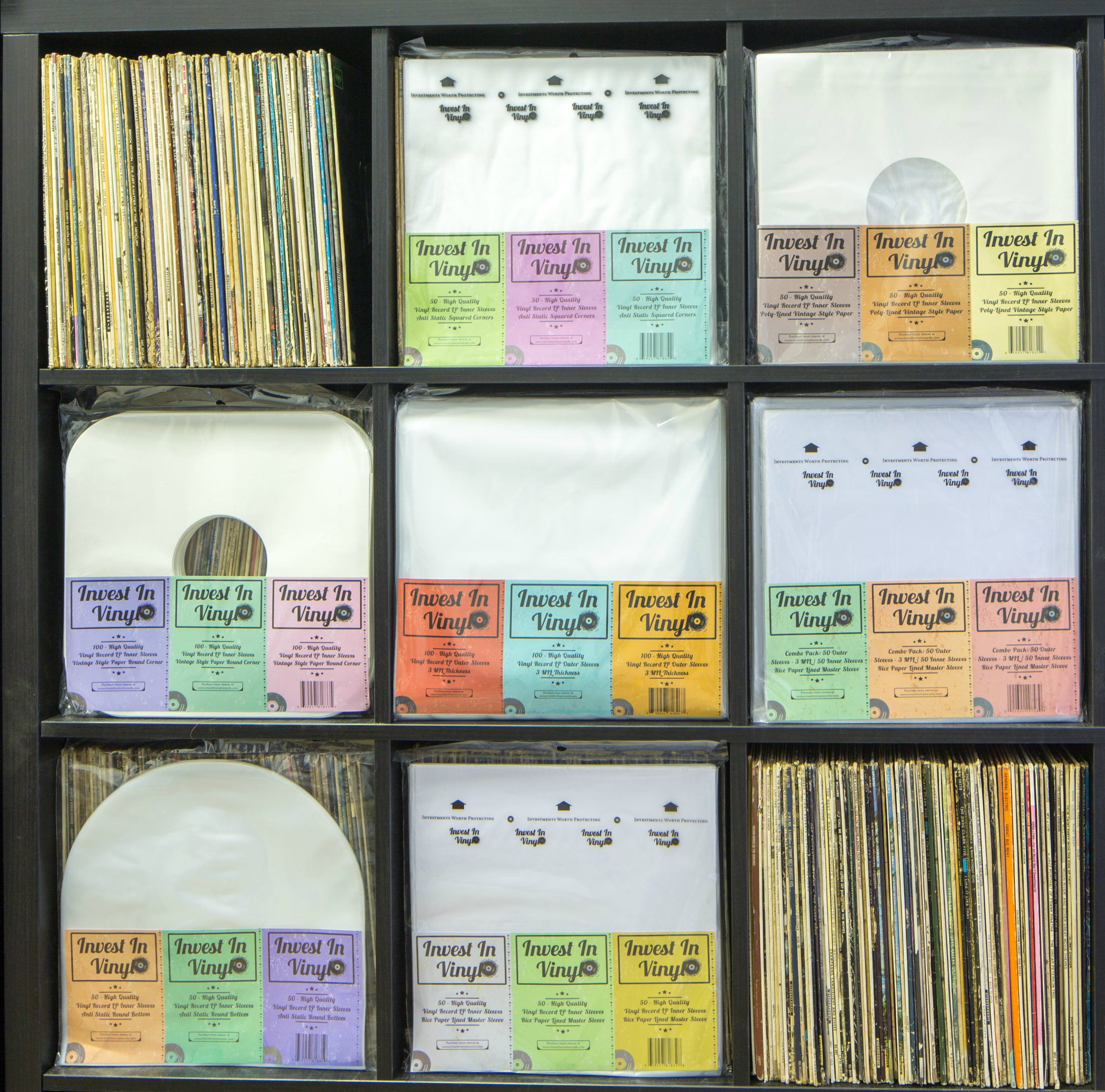 Classic Paper Inner Record Sleeves – Vinyl Fever