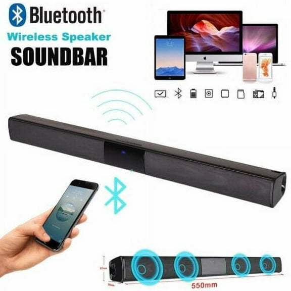 20W Portable Wireless Column Soundbar Sven Bluetooth Speaker Powerful 3D Music Sound bar Home Theater Aux 3.5mm TF For TV PC