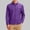 Purple, variant on DxhmoneyHX Mens Dress Shirts Long Sleeve Button Down T Shirt Business formal Stretch Tops Dressy Beach Summer Wedding Tees