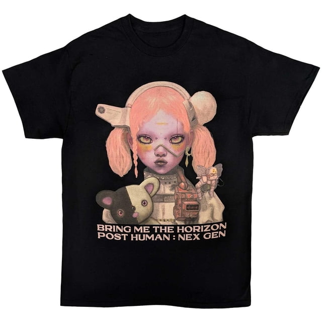 Bring Me The Horizon T-Shirt en Coton Post-Humain Nex Gen pour Adulte