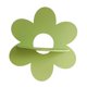 thumbnail image 3 of Estante de almacenamiento con forma de flor, expositor de madera, estante de pared para plantas pequeñas Verde, 3 of 9