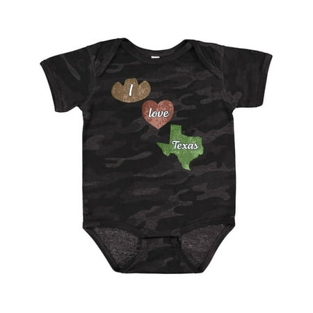 

Inktastic I Love Texas Gift Baby Boy or Baby Girl Bodysuit