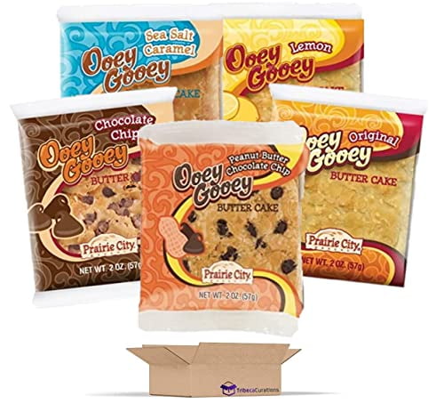 Ooey Gooey Butter Cakes Variety Pack | 5 Flavors | 10 Count
