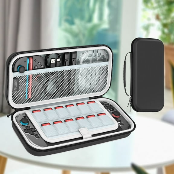 HEYSTOP Carrying Case for Nintendo Switch 2 – High-Capacity, Shockproof & Scratch-Resistant Portable Case with Game Card Slot