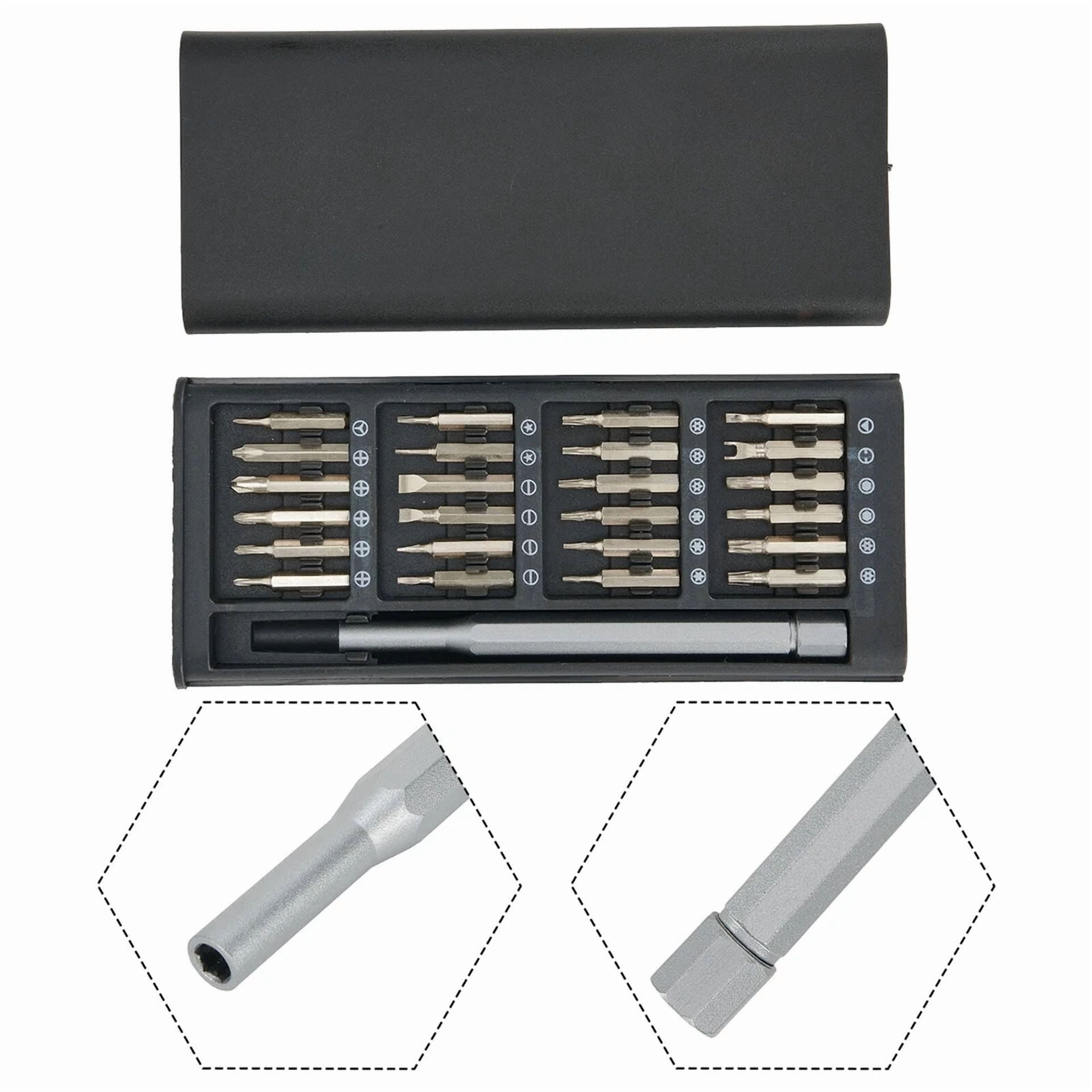 FLINT - Multi Purpose 25 In 1 Precision Magnetic Screwdriver Set For Home Repair
