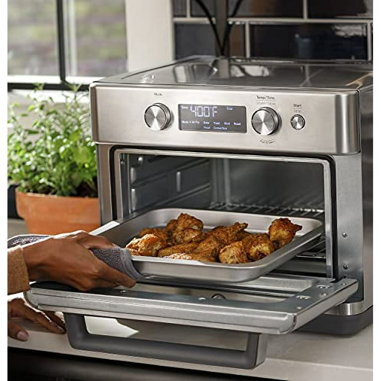 GE Air Fry 6-Slice Stainless Steel Convection Toaster Oven (1500-Watt) in  the Toaster Ovens department at