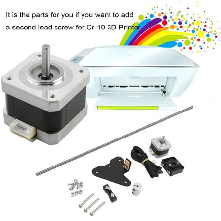 Dual Z-Axle Leading Screw Rod Step Motor Diy Upgrade Kits For Cr-10 3D Printer