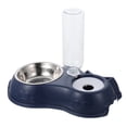 thumbnail image 1 of Shisuyan Mangeoire Automatique pour Animaux Bleu 1 Ensemble 13X7In, 1 of 8