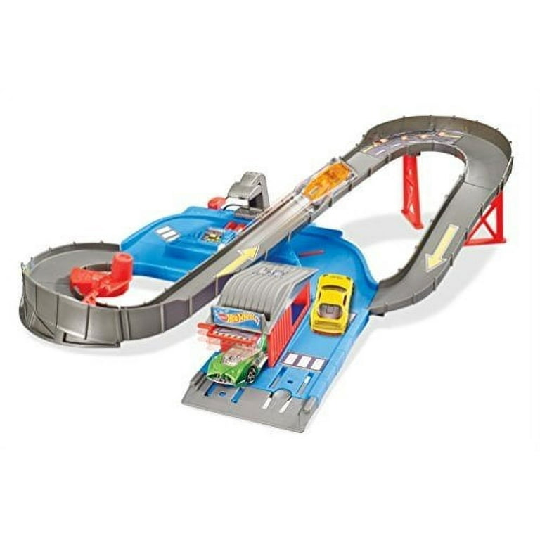 Hot wheels city speedway trackset sales