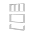 thumbnail image 2 of White Wall Mounted Floating Shelves, 2 of 5