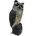 thumbnail image 3 of pitrice Handmade Plastic Owl Statue With Terrifying Sound And Bright Eyes Bright Eyed Bird Repellent Device, 3 of 6