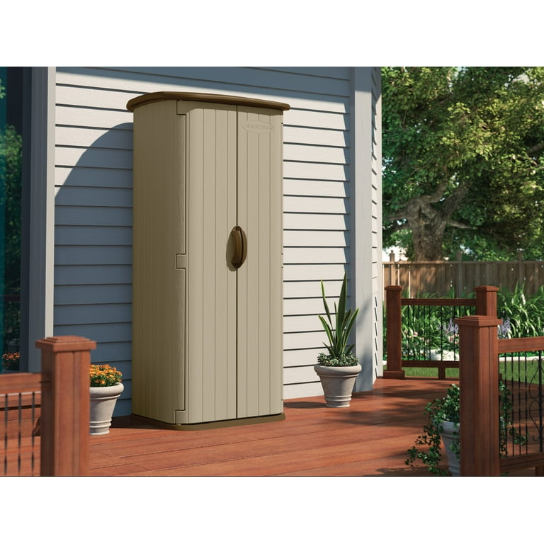 Suncast BMS1250 Resin Vertical Storage Shed Building, 22, 47 OFF
