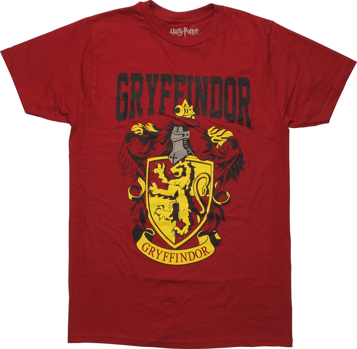 New Youth Size Harry Potter T Shirt Gryffindor Coat Of Arms Size 78