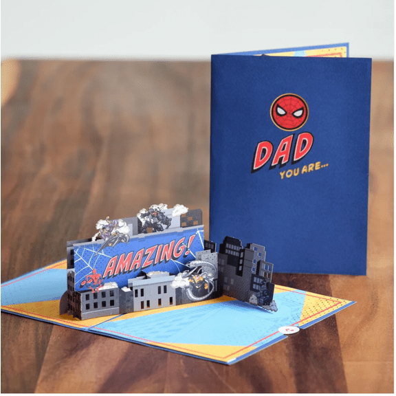 Marvel’s Spider-Man Beyond Amazing Dad Pop-Up Card Lovepop Greeting Card