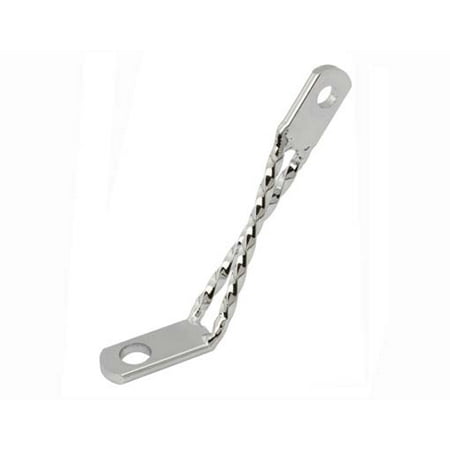 Twist Light Bracket - Double Twisted Light Bracket Chrome. Bike light part, bicycle lightpart, lowrider , beach cruiser,