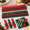 Red and Green-Christmas-30, variant on 30-Piece Christmas Pre-Rolled Disposable Cutlery Set, Red and Green