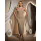 thumbnail image 2 of Vestido Largo Strapless Ajustado Unitalla, Elegante y Sofisticado para Mujer, 2 of 5
