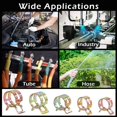 thumbnail image 5 of Juego variado de abrazaderas de oreja y clips de resorte Kit de abrazaderas para manguera de gas de 100 piezas, 5 of 5
