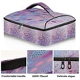 thumbnail image 2 of Iauyy Casserole Carrier for Hot Food Insulated Casserole Travel Carry Bag with Lid Food Warmer Bag for Party/Picnic,Soft Color, 2 of 7