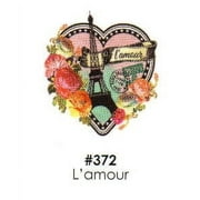 L'amour Cake Decoration Edible Frosting Photo Sheet