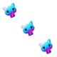 thumbnail image 4 of Juguete blando de rebote lento sweethay muñeco de gato helado tipo 1 NO1, 4 of 6