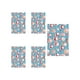 thumbnail image 2 of Papel de Regalo Navideño (Paquete de 5) | Papel de Regalo Navideño con Estampado de Papá Noel | Hojas Resistentes de 50 X 70 Cm | Color Rosa y Azul | Ideal para Regalos de Navidad, Cumpleaños y Fiest, 2 of 6