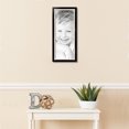 thumbnail image 3 of ArtToFrames 9x23 inch Black with Sliver slope Picture Frame, Black Wood Poster Frame (4984), 3 of 7
