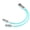Green, variant on Data Transfer Cord USB A to Type C Micro USB Fast Charging Cord for Cellphone
