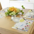 thumbnail image 4 of Ambesonne Dragonfly Place Mats Set of 4, Dandelions Happiness, Standard Size, Multicolor, 4 of 6