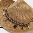 thumbnail image 6 of Beach Hats for Women Wide Brim UV Hat for Travel Look Summer Sun Hat Trend Fashion Casual Style Outdoor Shade Beach Cowboy Hat Sun Hat, 6 of 6