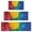 Colorful Abstract Pattern, variant on Colorful Abstract Pattern Kitchen Rugs Sets Of 3,Kitchen Runner Rugs Non Skid Washable,Decorative Kitchen Floor Mats for Kitchen,Sink,Laundry,17"x30" 17"x47" 17"x59"