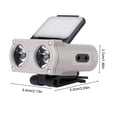 thumbnail image 2 of Luz LED de inducción de 1200mAh linterna de cabeza recargable de TYPE-C de 700LM 5 modos faro LED con Sensor linterna para acampar senderismo y pesca, 2 of 9