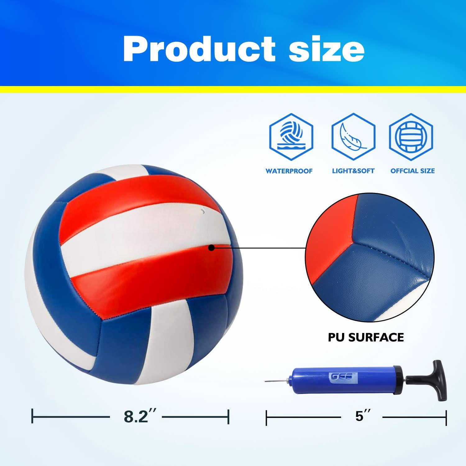 Outdoor Yard Net Game Set For Backyards  Parks Beach Lawn. Volleyball Badminton Or Combo Available