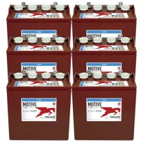 x6 | T-890 8 Volt 190Ah Flooded Lead Acid GC8 Deep Cycle Battery