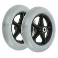 thumbnail image 4 of y 2 Pcs Roues de Rechange pour Déambulateur Fauteuil Roulant Pneus Pleins, 4 of 5