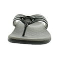 thumbnail image 3 of Vionic Womens Aloe Leather Flat Thong Sandals, 3 of 3